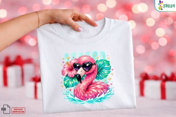 Download Tropical Pink Flamingo Vacation PNG - Vacation Collection