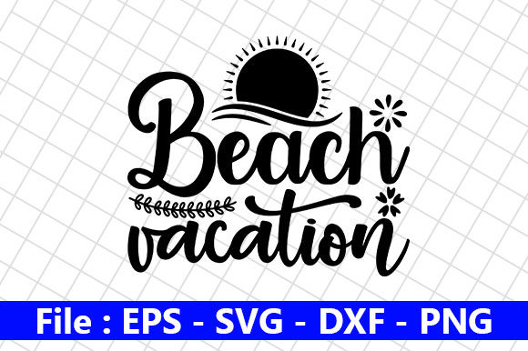 Download Summer Beach Design, Beach Vacation - Vacation Collection