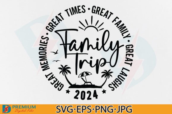 Download Family Trip SVG PNG,Summer Vacation Gift - Vacation Collection