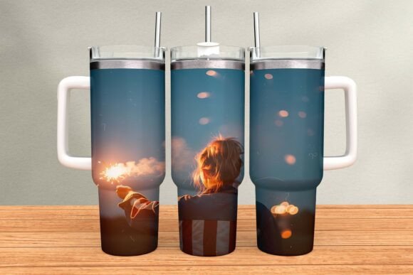 Download Patriotic Grand Fireworks Tumbler Wrap - Fireworks tumbler Collection